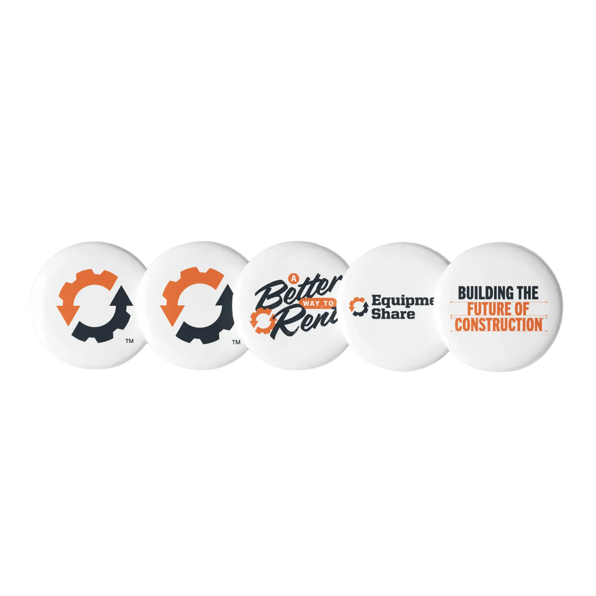 EquipmentShare Buttons (5-pack)