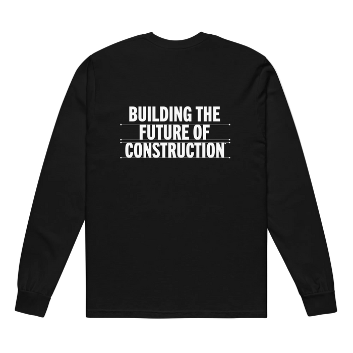 EquipmentShare Garment-dyed heavyweight long-sleeve shirt