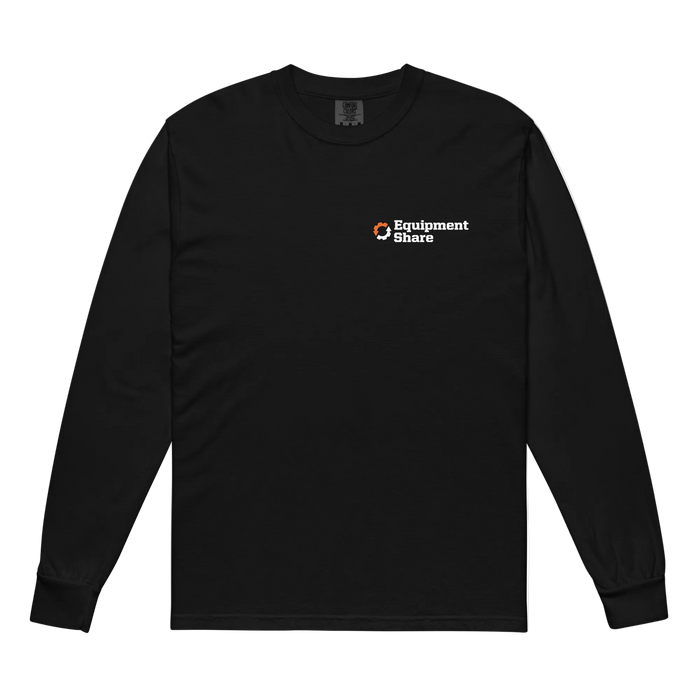 EquipmentShare Garment-dyed heavyweight long-sleeve shirt