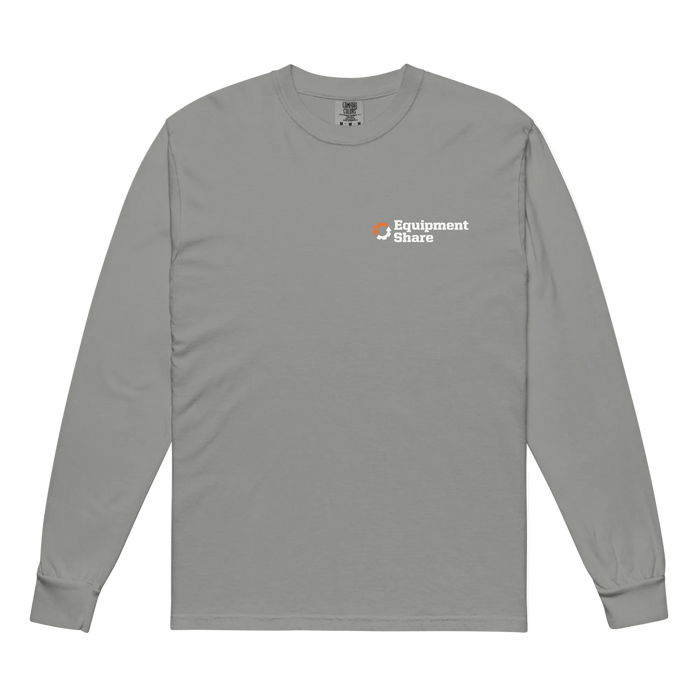 EquipmentShare Garment-dyed heavyweight long-sleeve shirt
