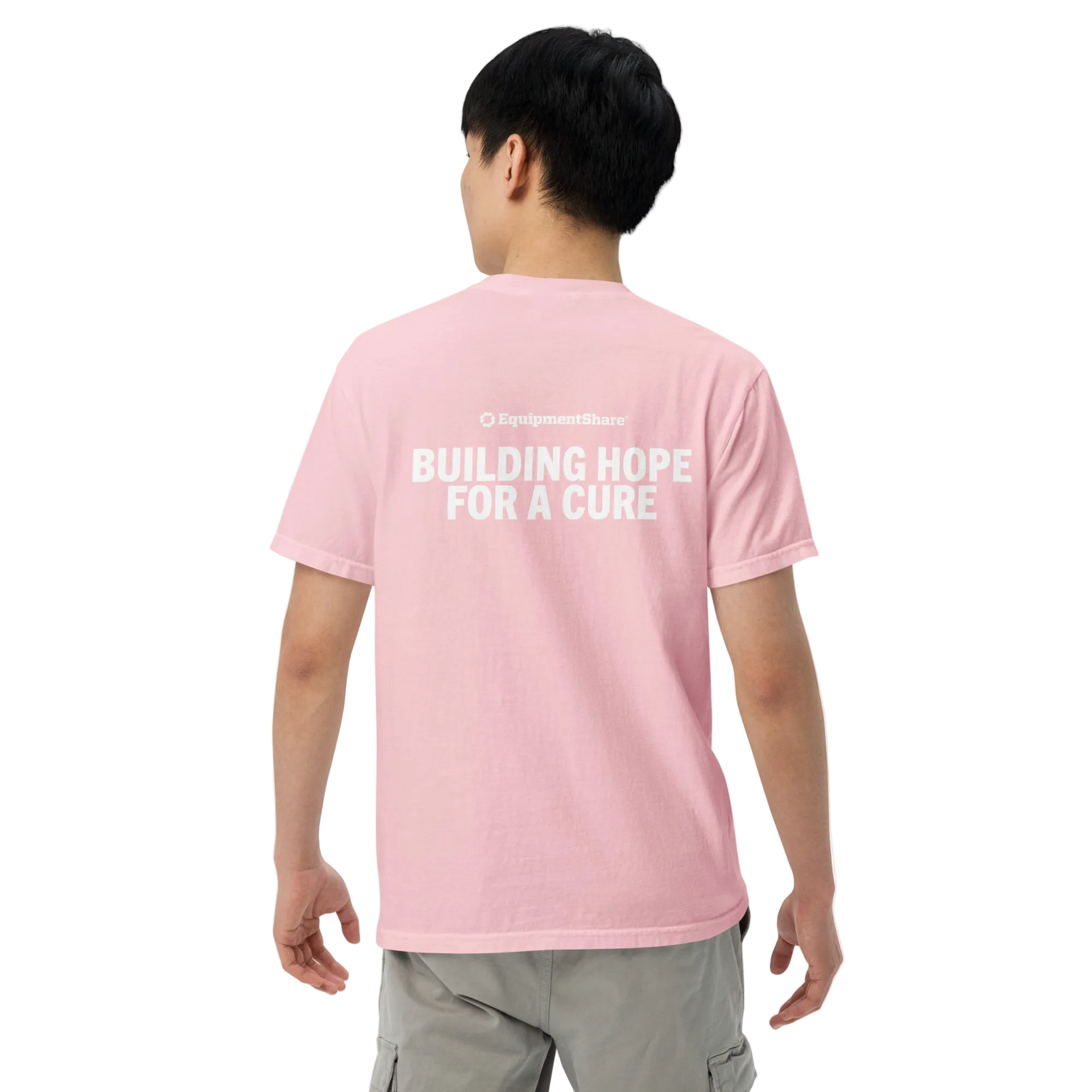 EquipmentShare Hope for a Cure - Unisex garment-dyed heavyweight t-shirt