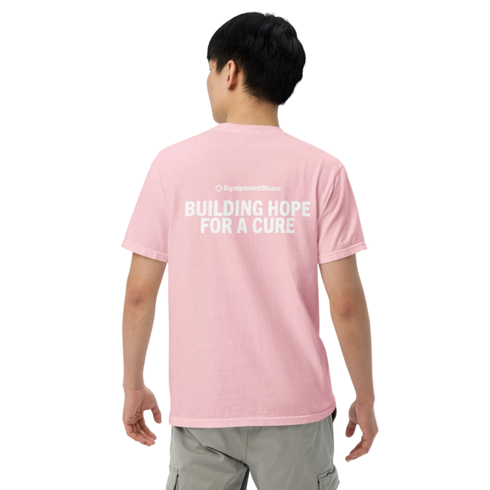 EquipmentShare Hope for a Cure - Unisex garment-dyed heavyweight t-shirt