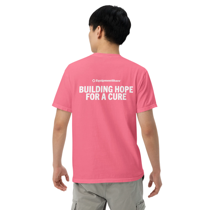 EquipmentShare Hope for a Cure - Unisex garment-dyed heavyweight t-shirt