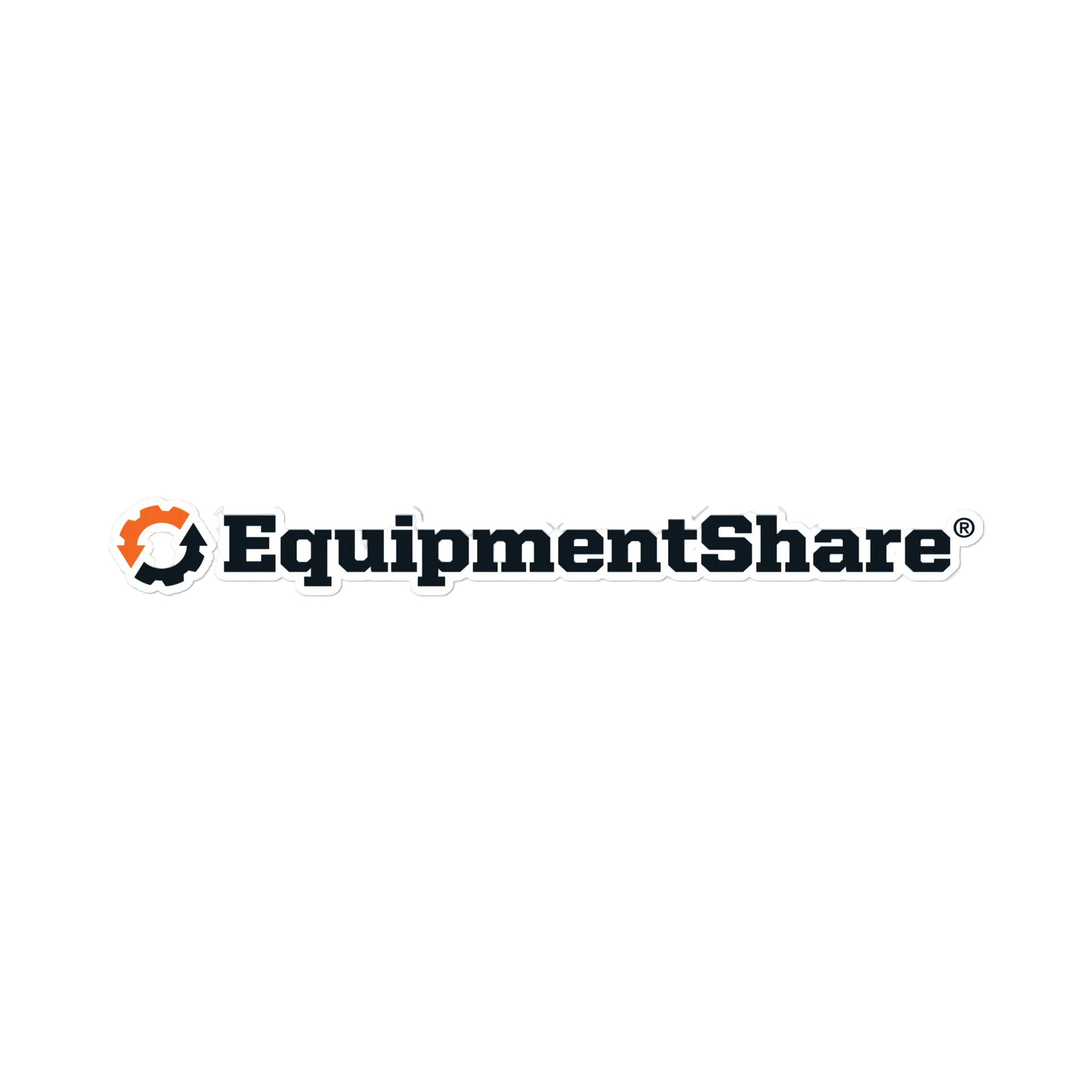 EquipmentShare Horizontal Bubble-free stickers