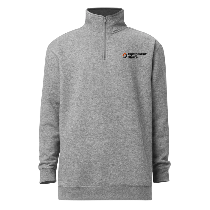 EquipmentShare Unisex fleece 1/4 zip pullover