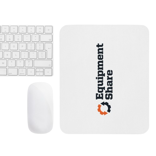 EquipmentShare White Mouse pad