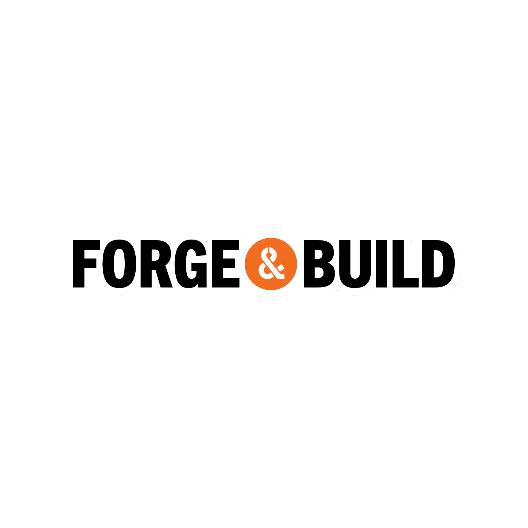 Forge & Build Decal 6"x1" (Bundles of 50)