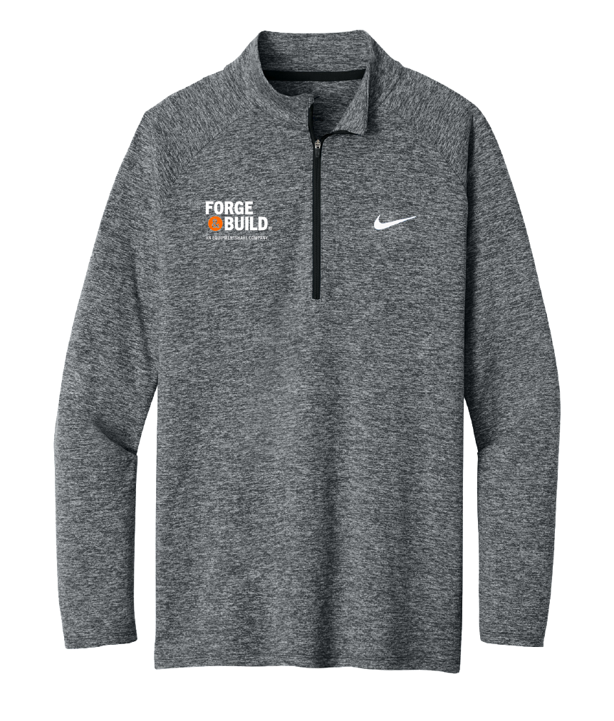 Nike Dri-FIT Stride 1/2-Zip - Black Heather