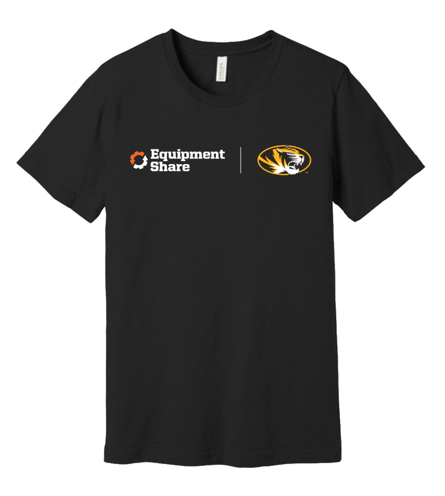 EquipmentShare x Missouri Tigers - Bella + Canvas T-Shirt