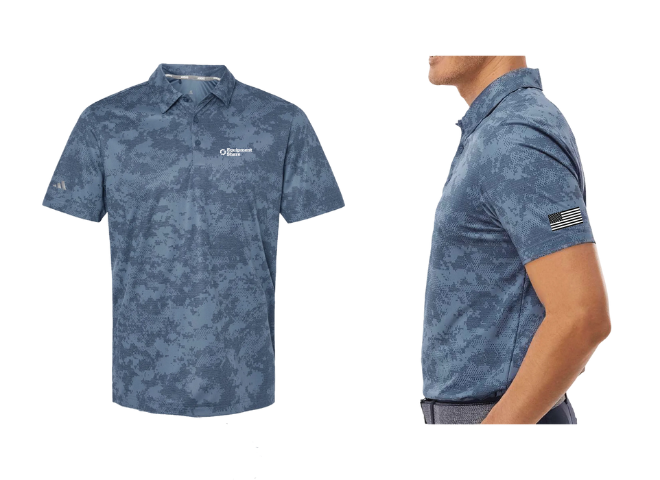 ES Flag Adidas Camo Polo