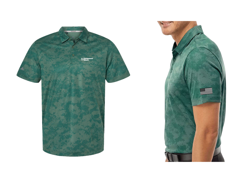 ES Flag Adidas Camo Polo