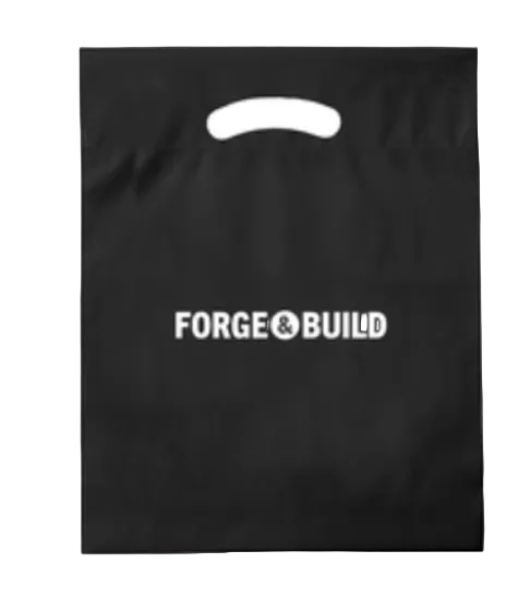Forge & Build FOLD-OVER REINFORCED DIE CUT BAG