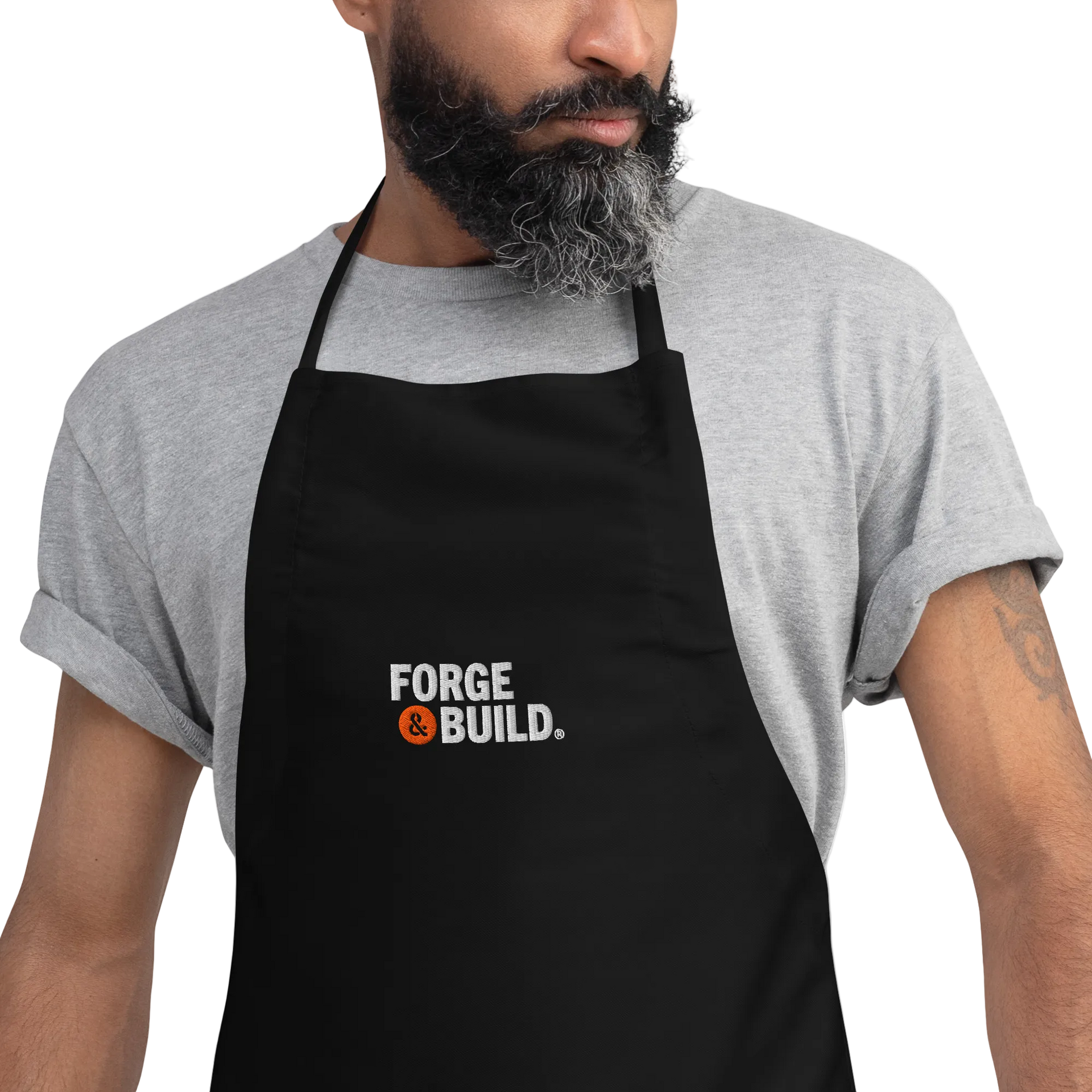 Forge & Build - Embroidered Apron