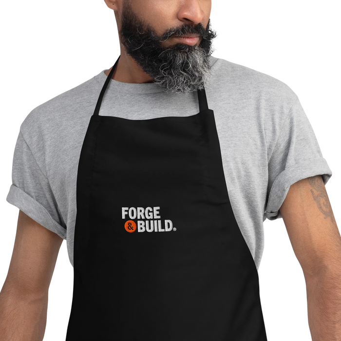 Forge & Build - Embroidered Apron