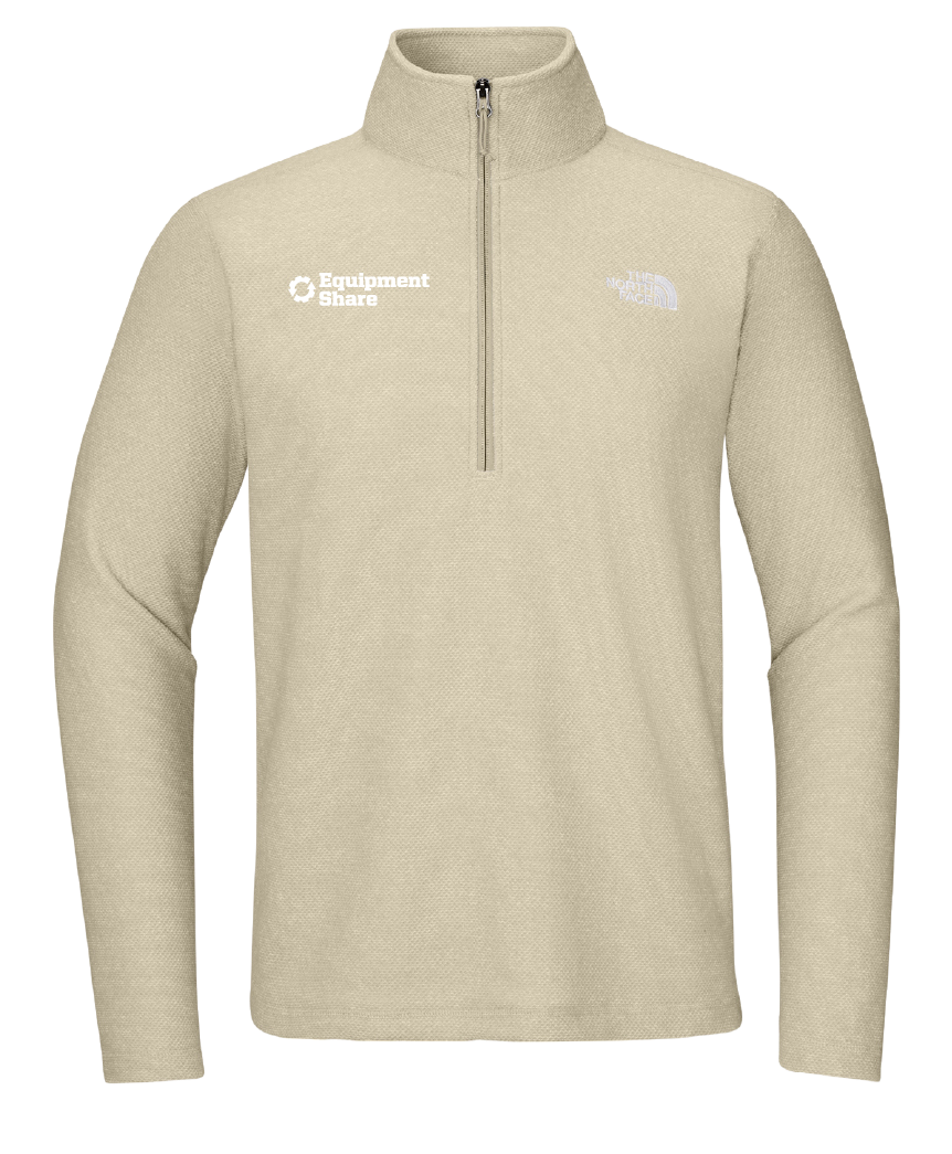 EquipmentShare The North Face Textured Pine Grove 1/2-Zip