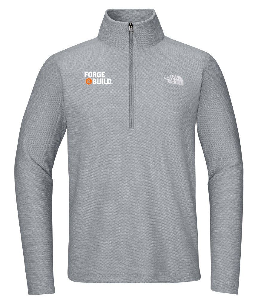 The North Face Textured Pine Grove 1/2-Zip - TNF Light Grey Heather