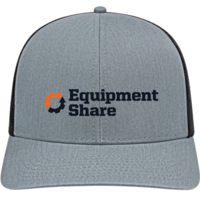 Heather Gray/Black Hat