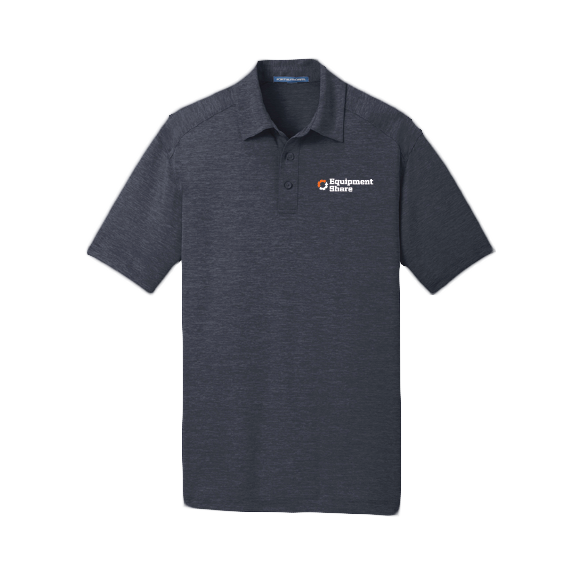EquipmentShare Port Authority Digi Heather Performance Polo