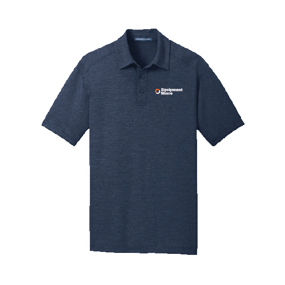 EquipmentShare Port Authority Digi Heather Performance Polo
