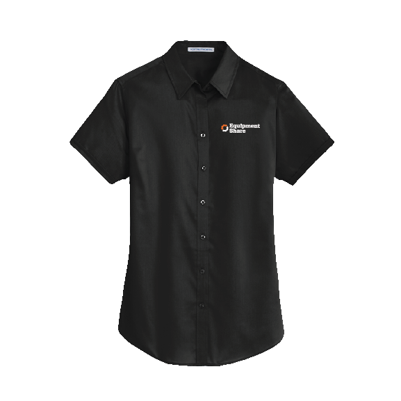 EquipmentShare SuperPro Twill Ladies Short Sleeve Shirt