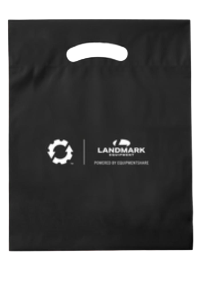 Landmark FOLD-OVER REINFORCED DIE CUT BAG
