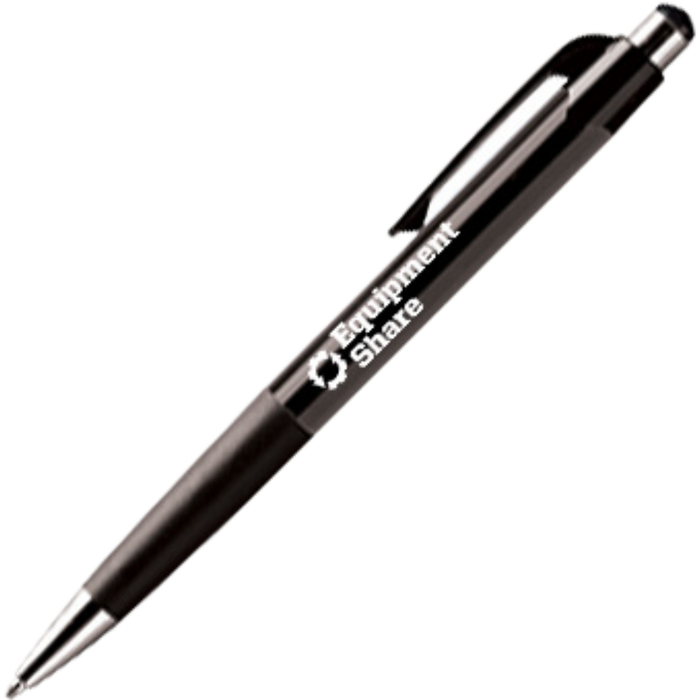 Mardi Gras Ballpoint Plunger Pen