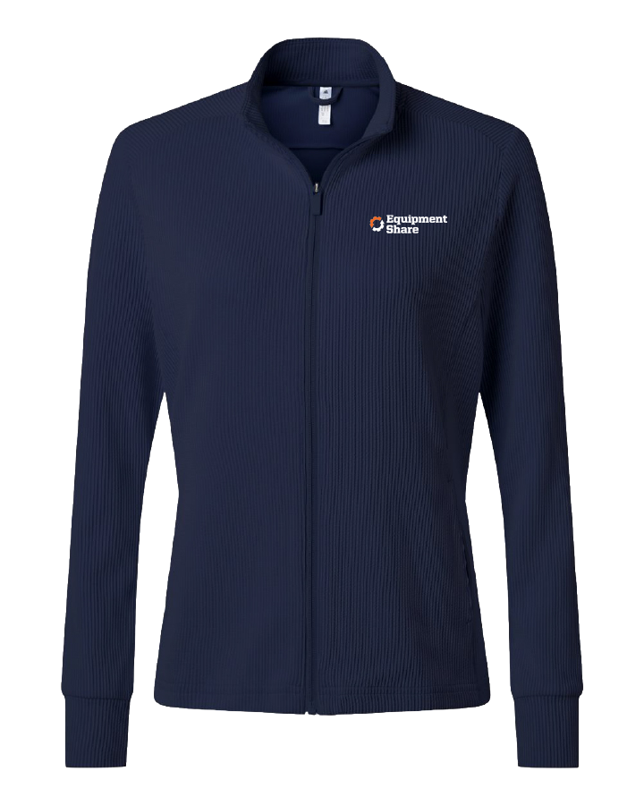 Adidas Women's Performance Textured Full-Zip Jacket