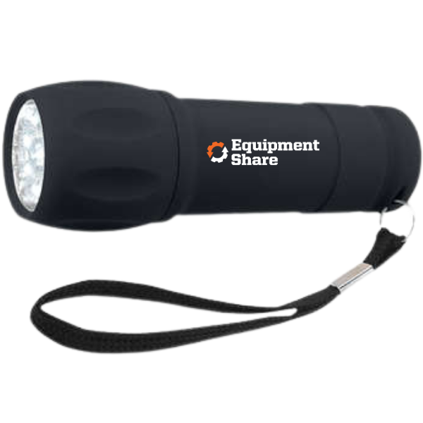 Rubberized Flashlight - CUSTOM MADE TO ORDER