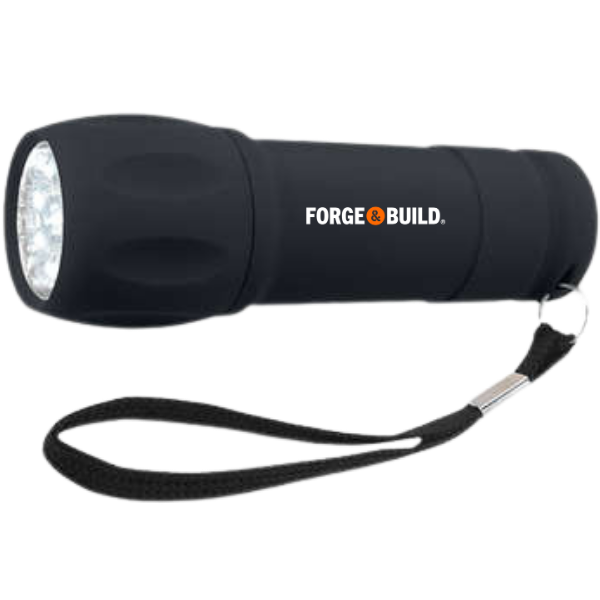 Rubberized Flashlight - CUSTOM MADE TO ORDER