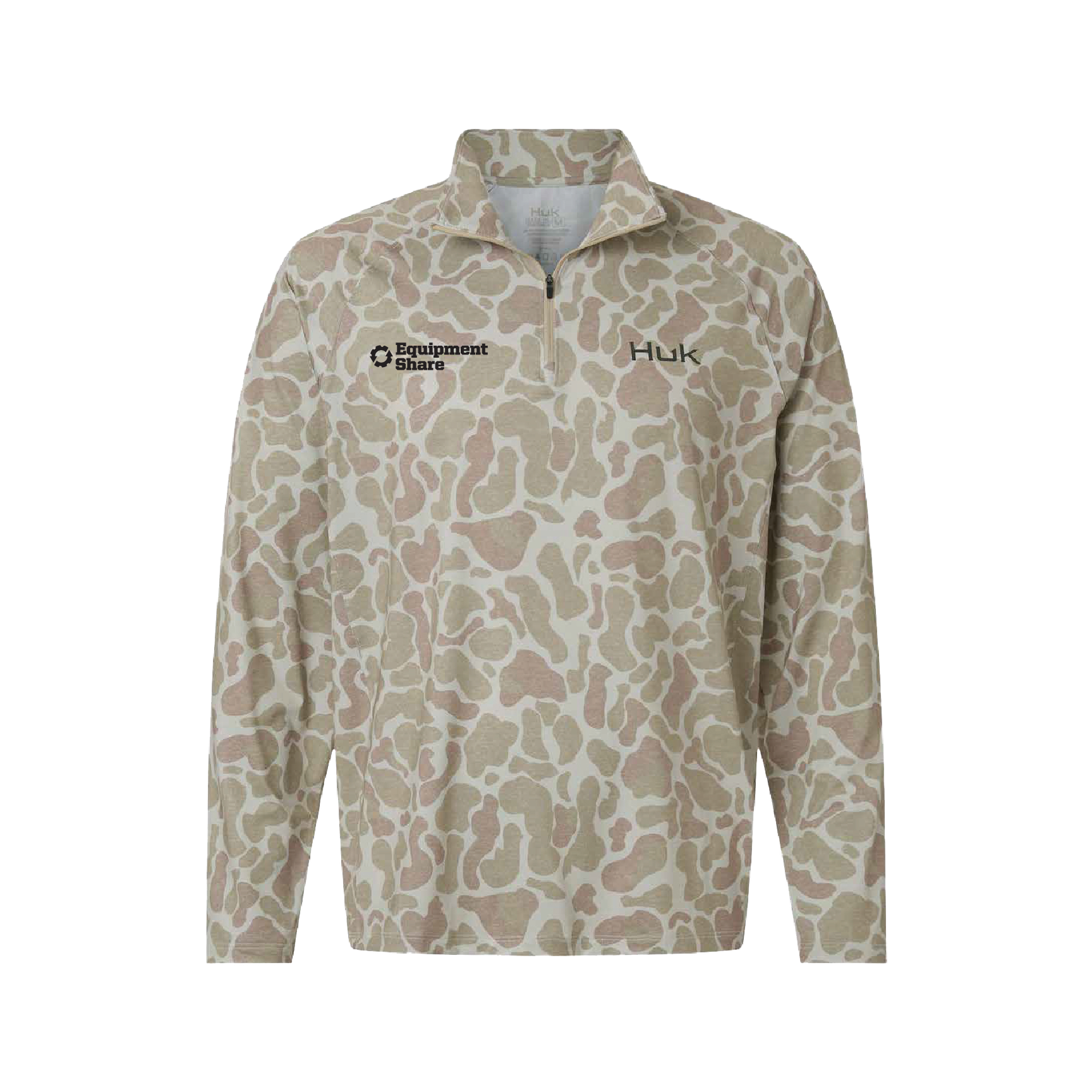 Men's HUK Camo Quarter Zip