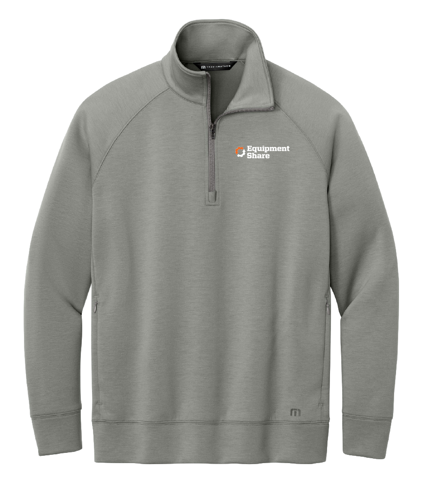 TravisMathew Momentum Shift 1/4-Zip - Quiet Shade Grey