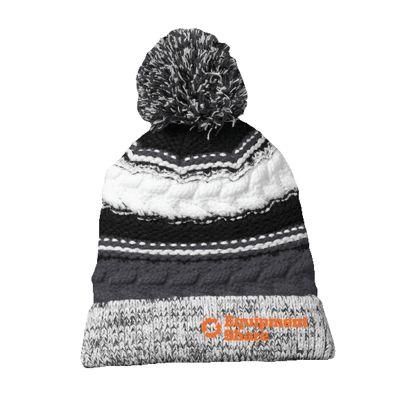 EquipmentShare Sport-Tek Pom Pom Team Beanie