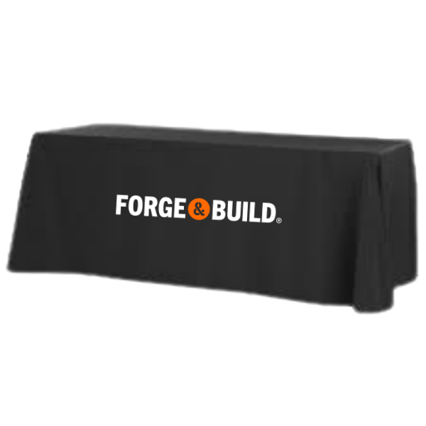 6' Standard Table Throw (Full Color Front Only) CUSTOM MADE TO ORDER