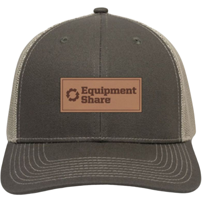 Trucker Cap w-Leather Patch
