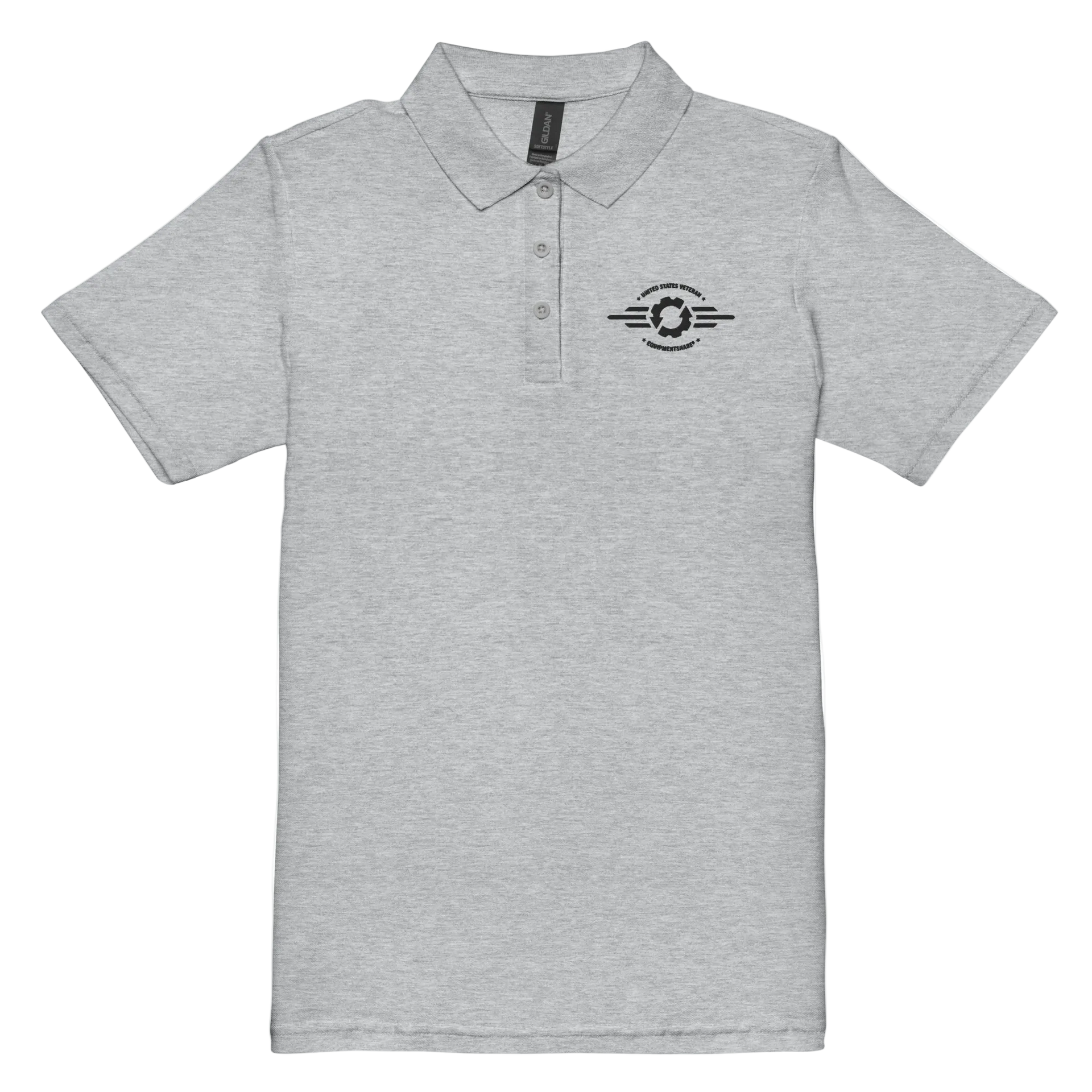 EquipmentShare VETERAN ONLY Women’s pique polo shirt