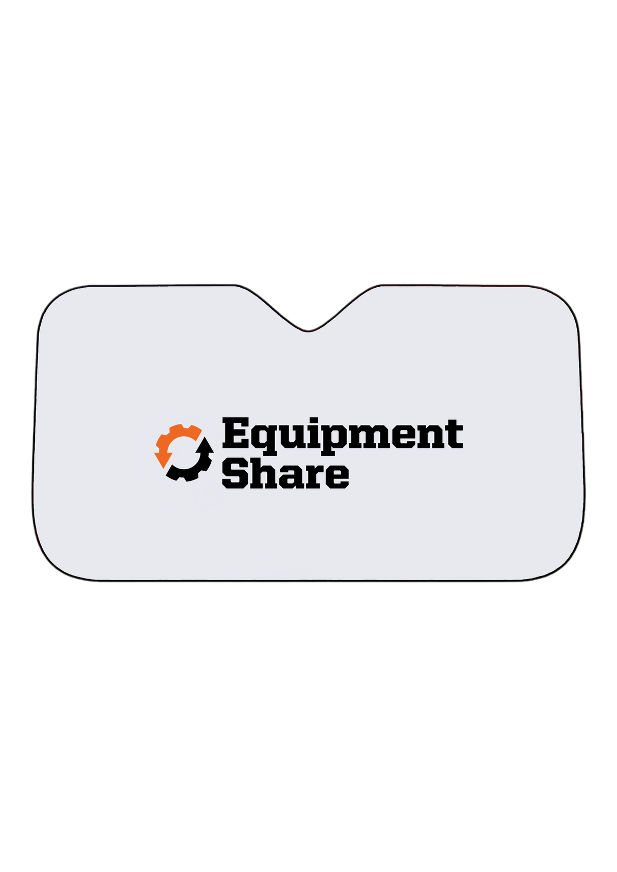 EquipmentShare Car Shade - White