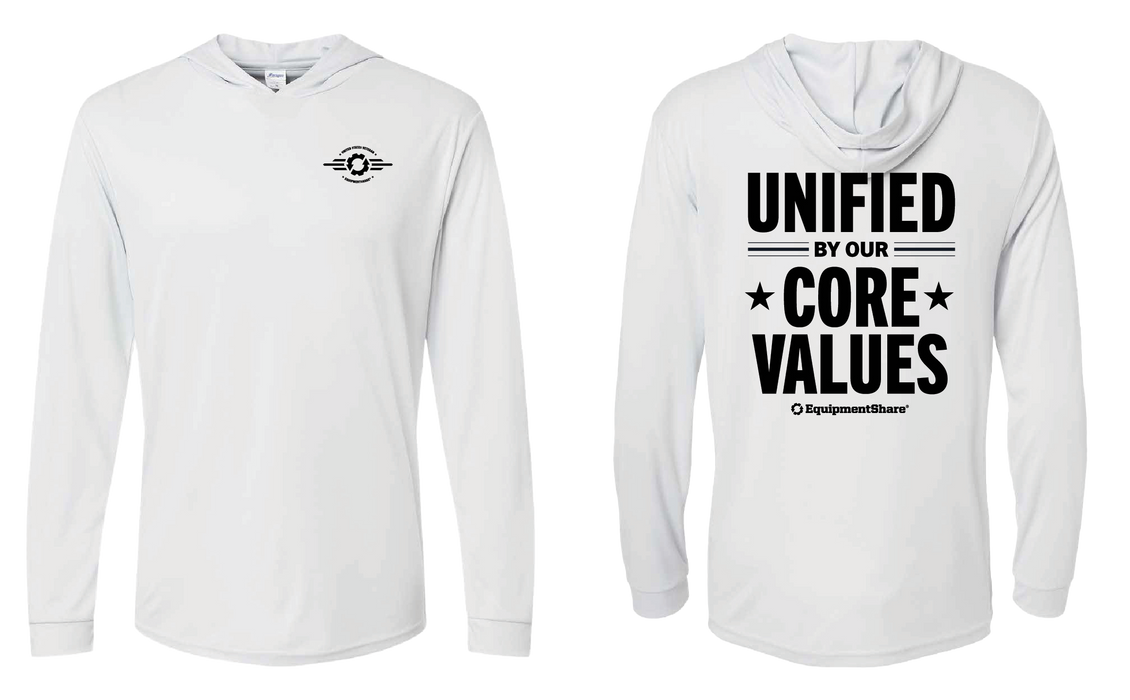 Veteran ONLY Bahama Performance Hooded Long Sleeve T-Shirt