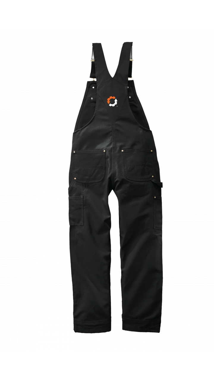 EquipmentShare Carhartt Duck Unlined Bib Overalls