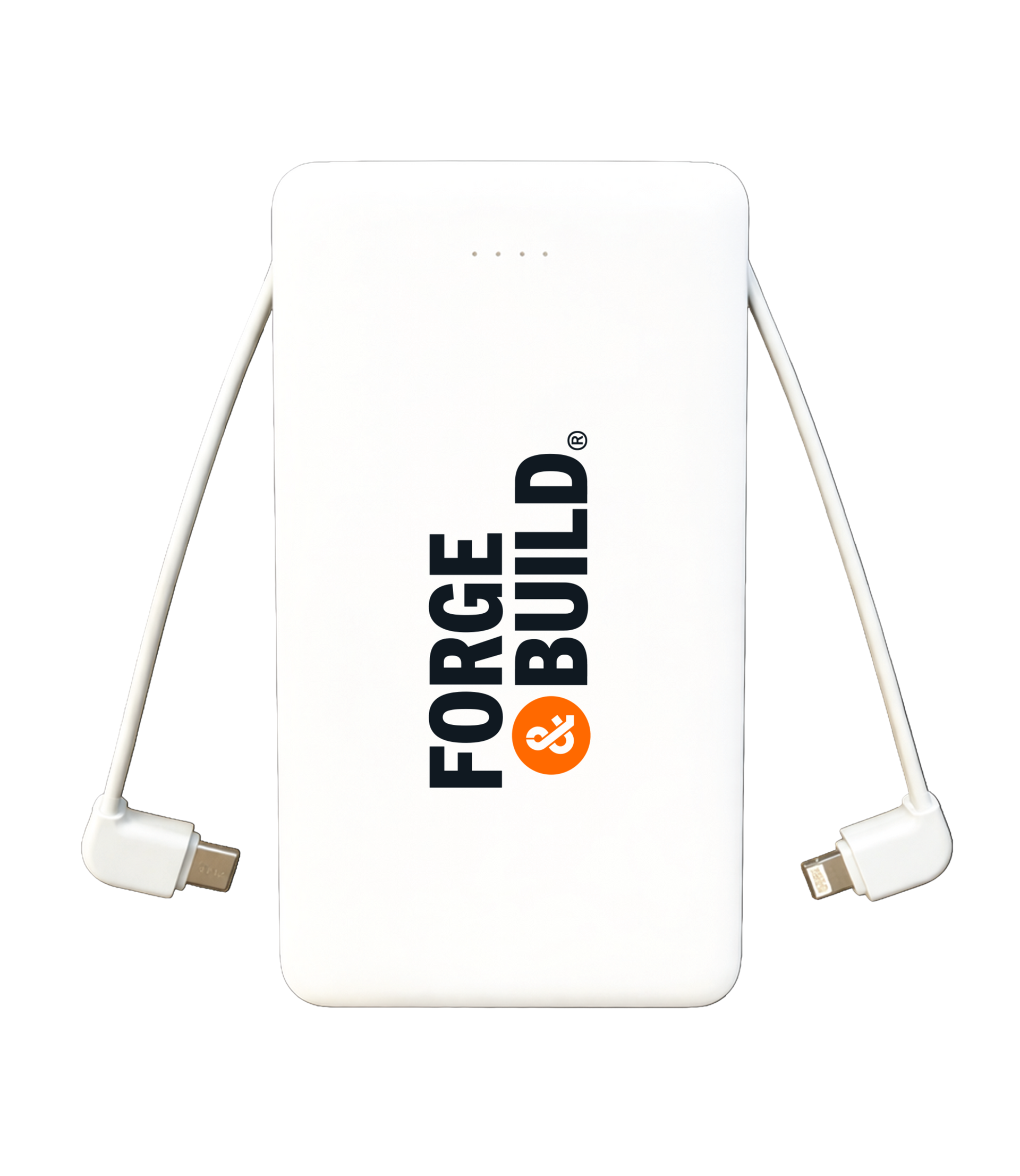 10,000 MaH Power Bank with Built in Cables