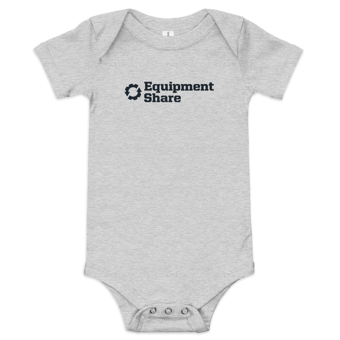 EquipmentShare Light Baby short sleeve one piece