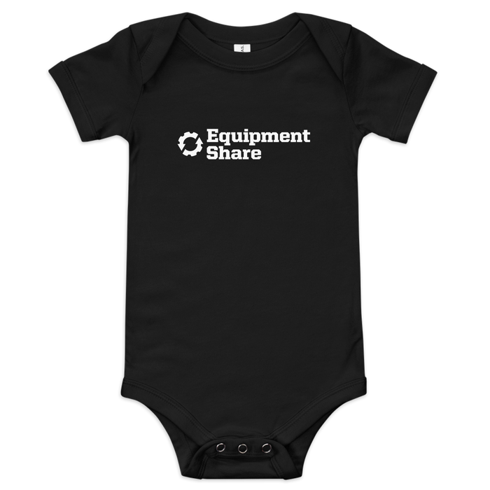 EquipmentShare Dark Baby short sleeve one piece