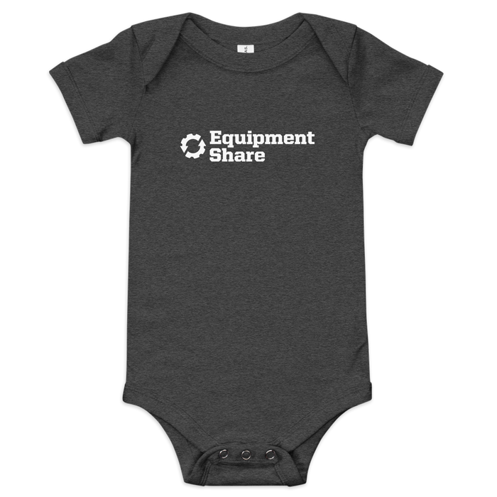 EquipmentShare Dark Baby short sleeve one piece