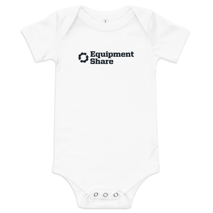 EquipmentShare Light Baby short sleeve one piece