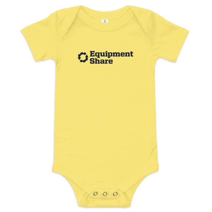 EquipmentShare Light Baby short sleeve one piece