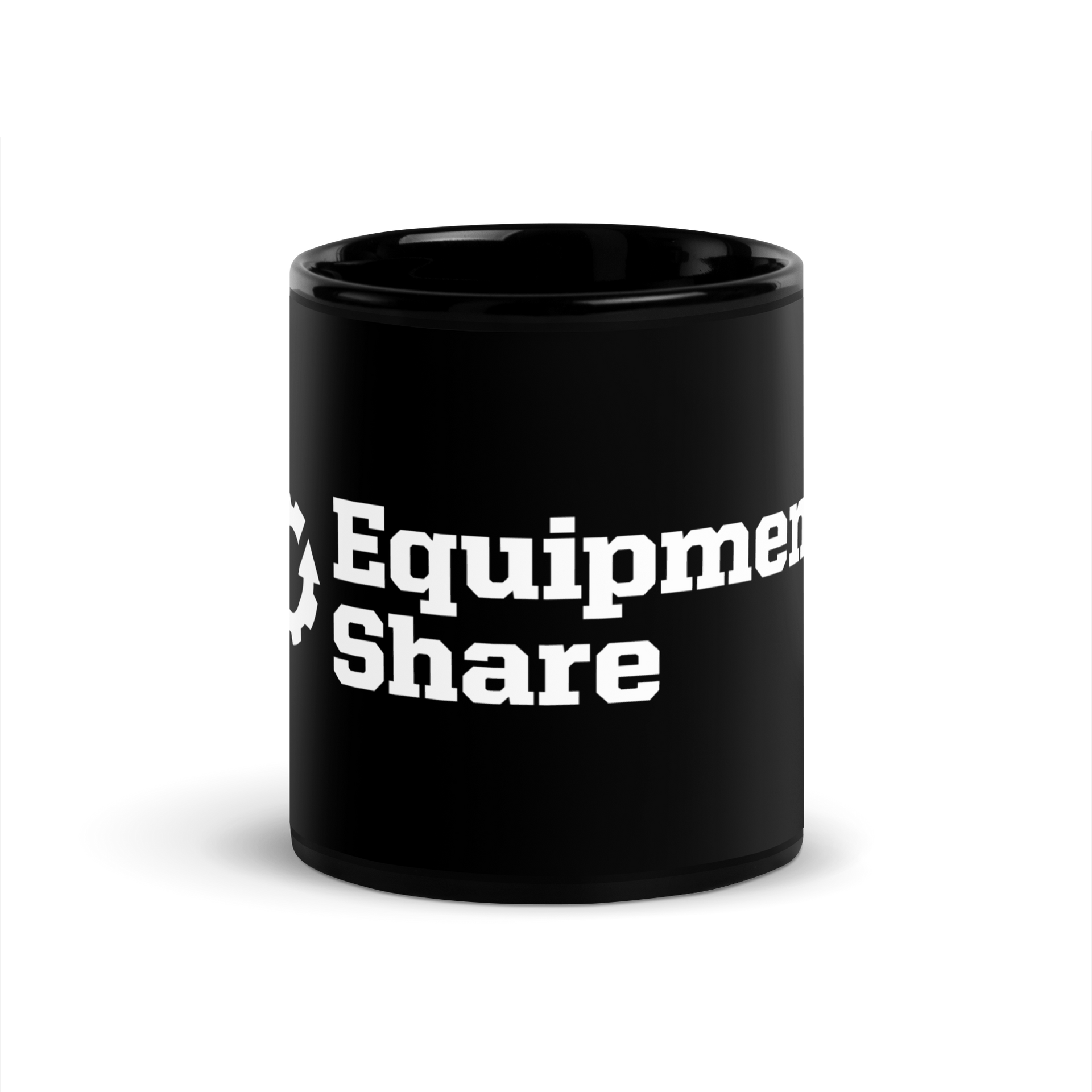 EquipmentShare Black Glossy Mug