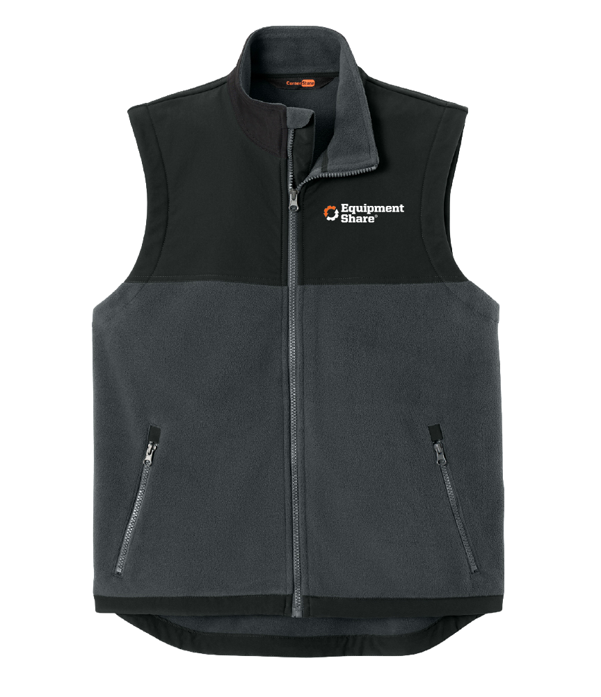 CornerStone Fleece Overlay Vest