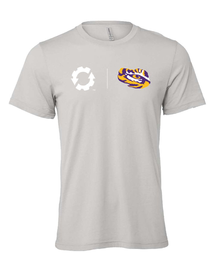 EquipmentShare x LSU Unisex Jersey T-Shirt