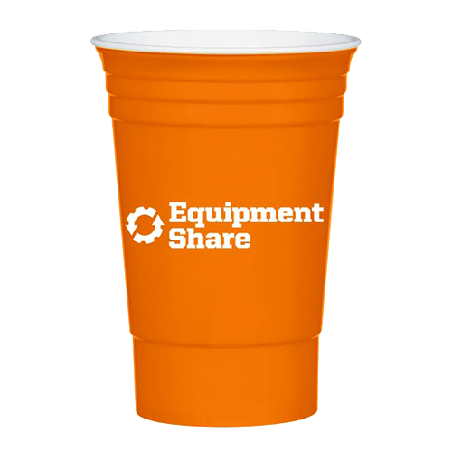EquipmentShare 16 Oz Plastic Cup