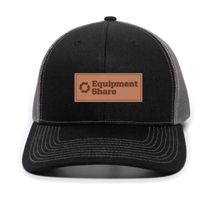 Trucker Cap w-Leather Patch
