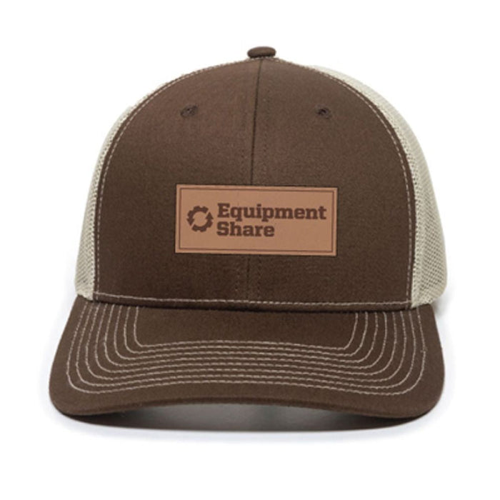 Trucker Cap w-Leather Patch